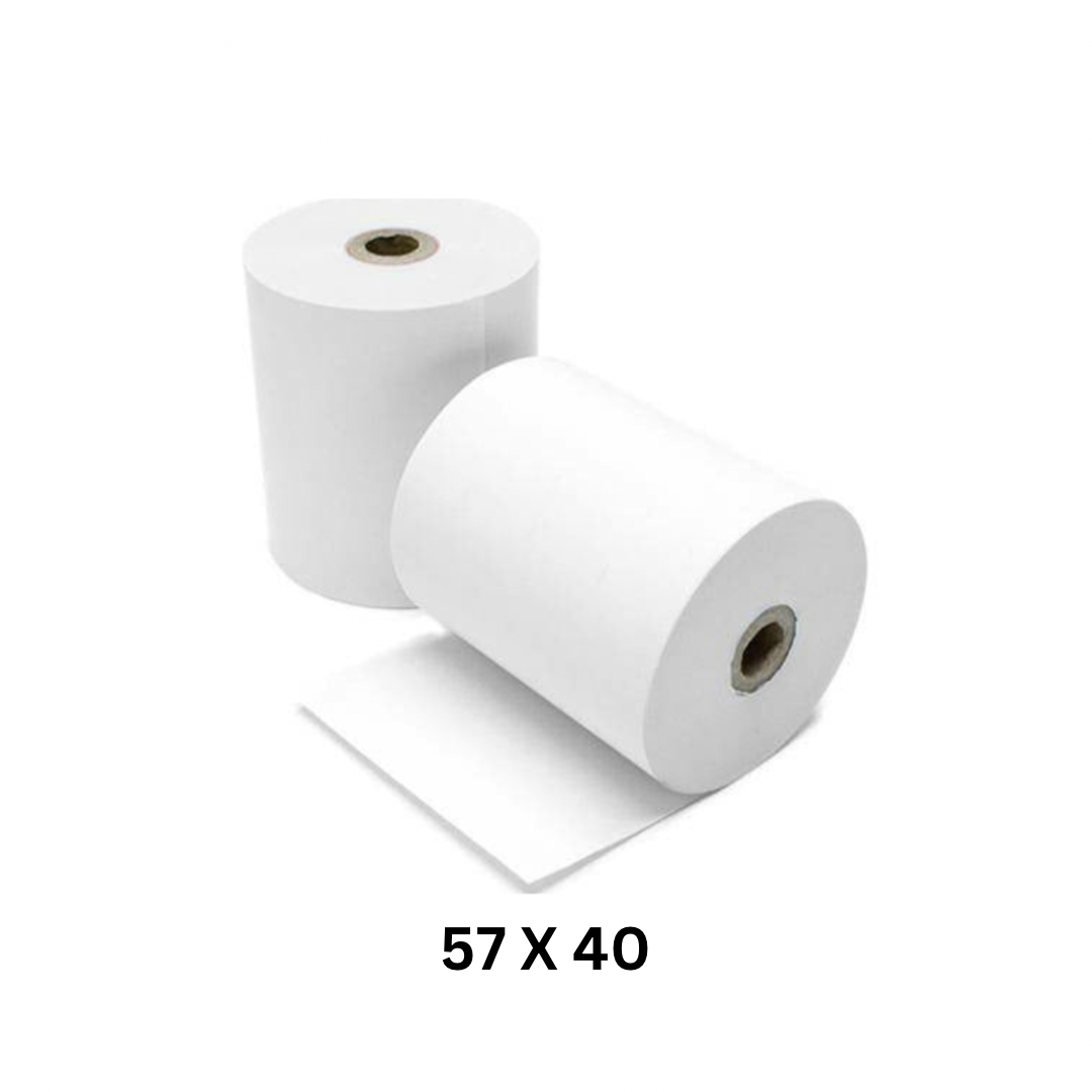 ATM roll 57x40mm Qatar | Thermal Roll 57x40 1 Box 100pcs