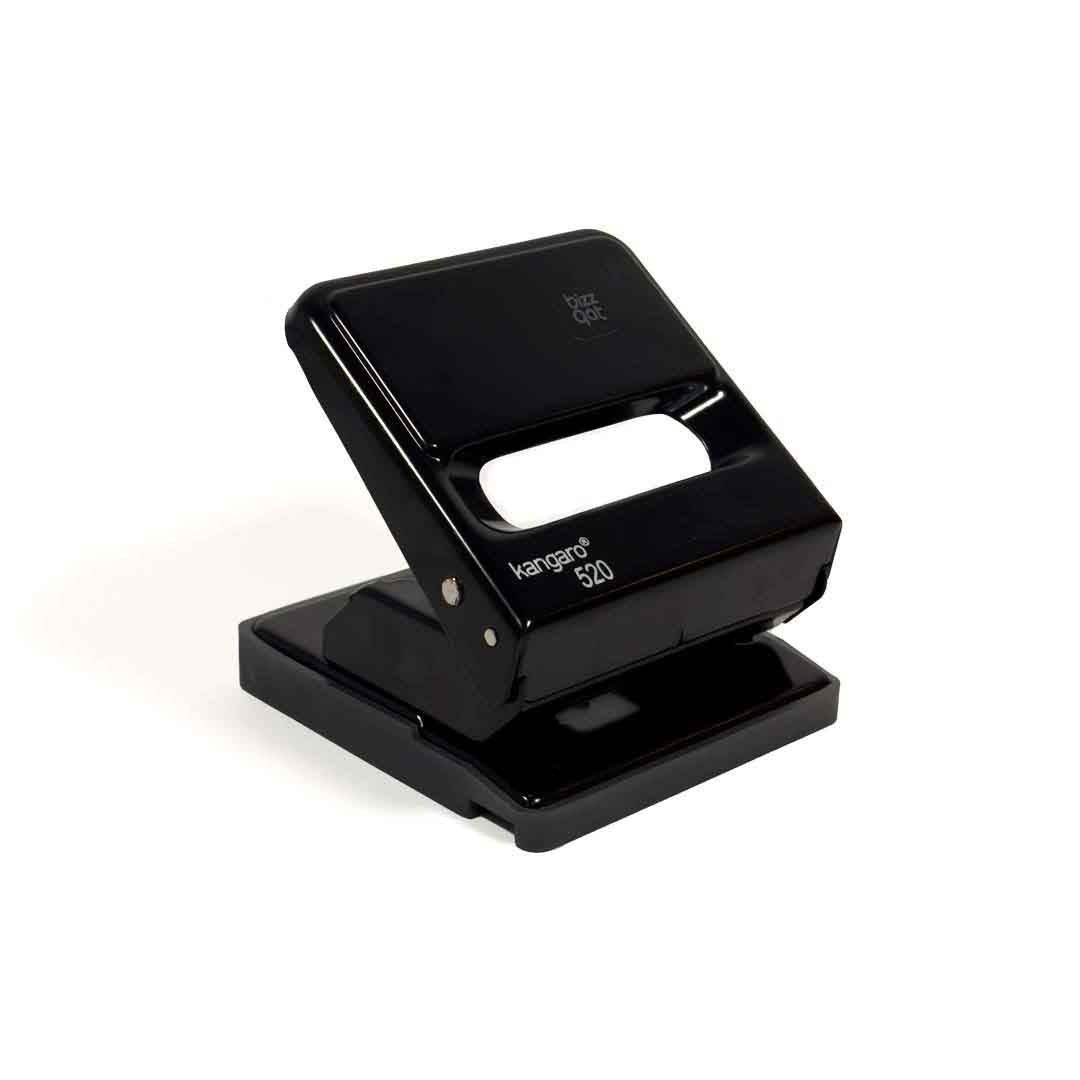 Specifications for the Kangaro Paper Punch 520 8cm KILP520: Punching Capacity: 20 sheets (80gsm paper) Hole Size: 6mm Distance between two holes: 8cm Number of Holes: 2