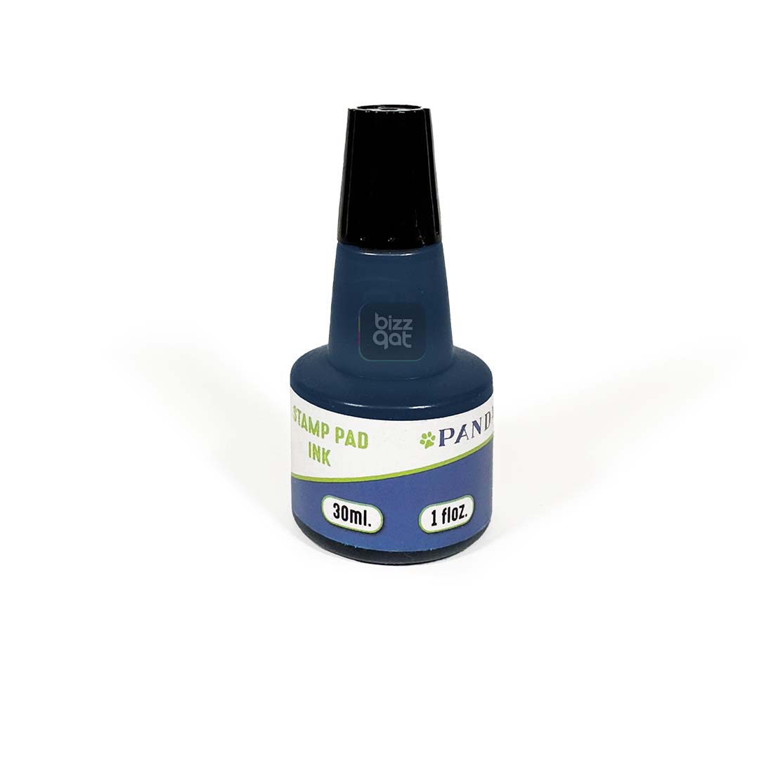 Specifications for the Panda Stamp Ink Black 30ml: Color: Black Volume: 30ml Ink Type: Water-based
