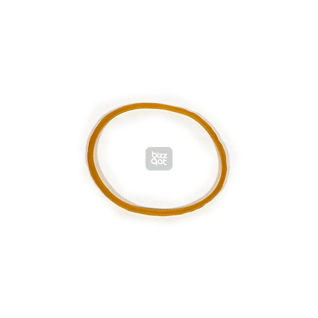 LIGHT RUBBER BAND 16/25G: Size: 16/25G Length: Approximately 70mm (unstretched) Width: Approximately 1.5mm Color: Natural (beige) Material: Natural rubber latex