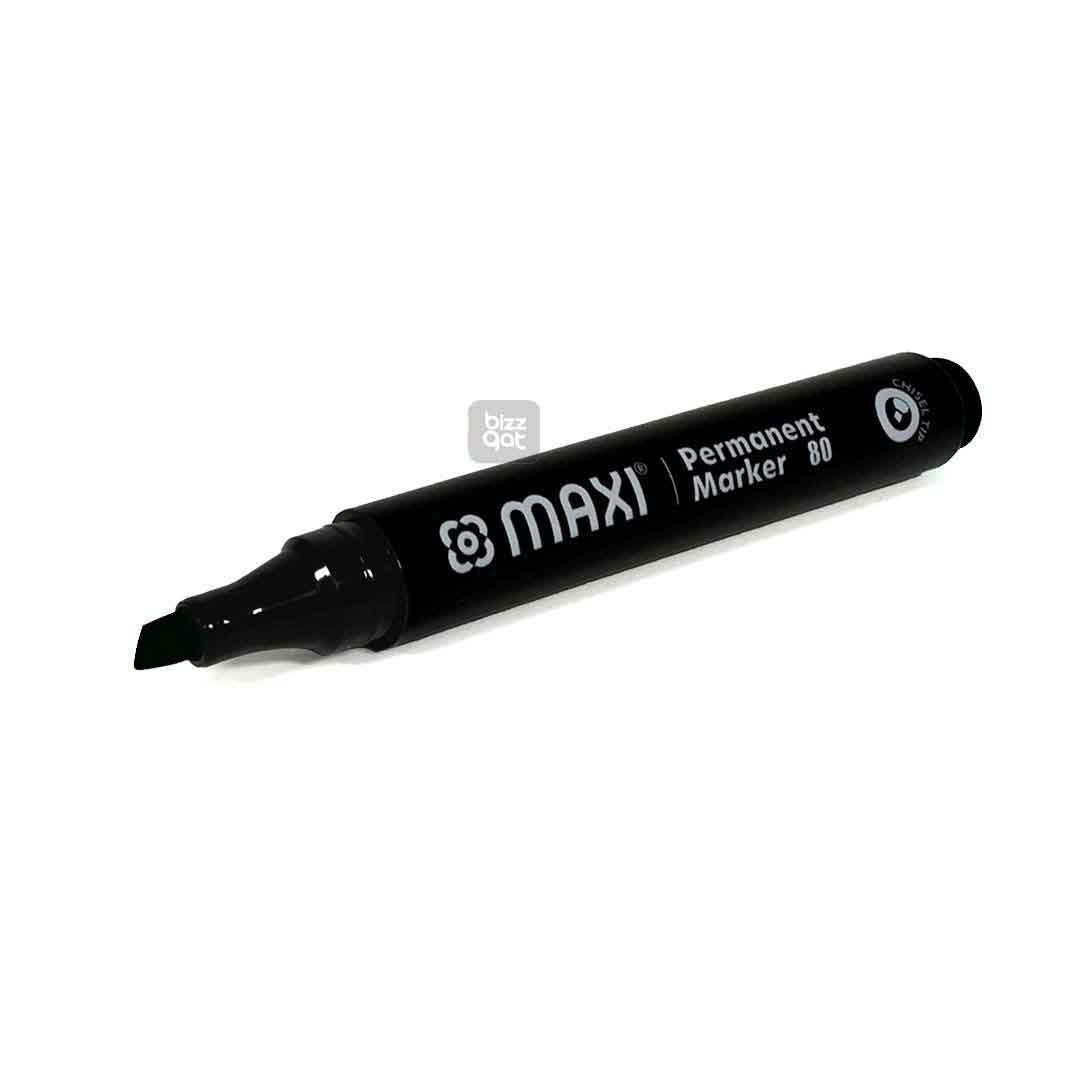 Maxi Permanent Marker Black Bullet MX-60BL10