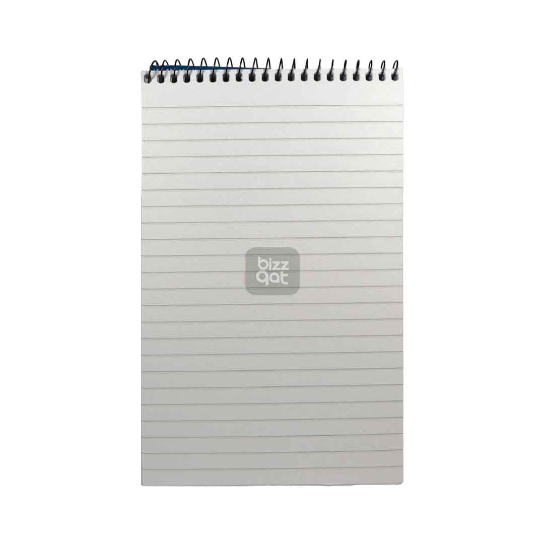 Specifications for the Spiral Shorthand Notebook Sinarline Pad70S-SP03055:  Paper Size: 125mm x 200mm Paper Type: Ruled paper Paper Weight: 70gsm Binding Type: Side spiral binding Number of Pages: 70 sheets (140 pages)