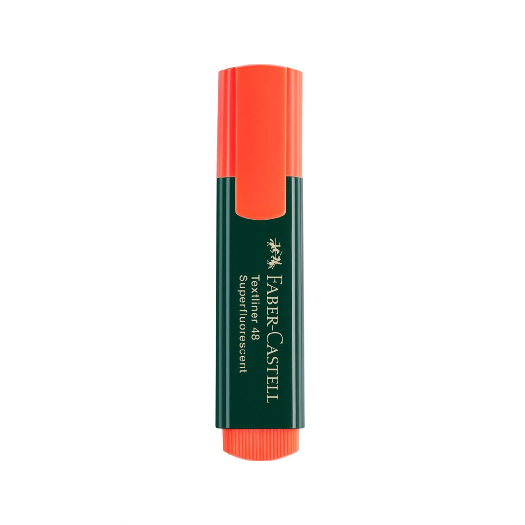 Faber Castell Highlighter TEXTLINER 154815 10PC ORANGE