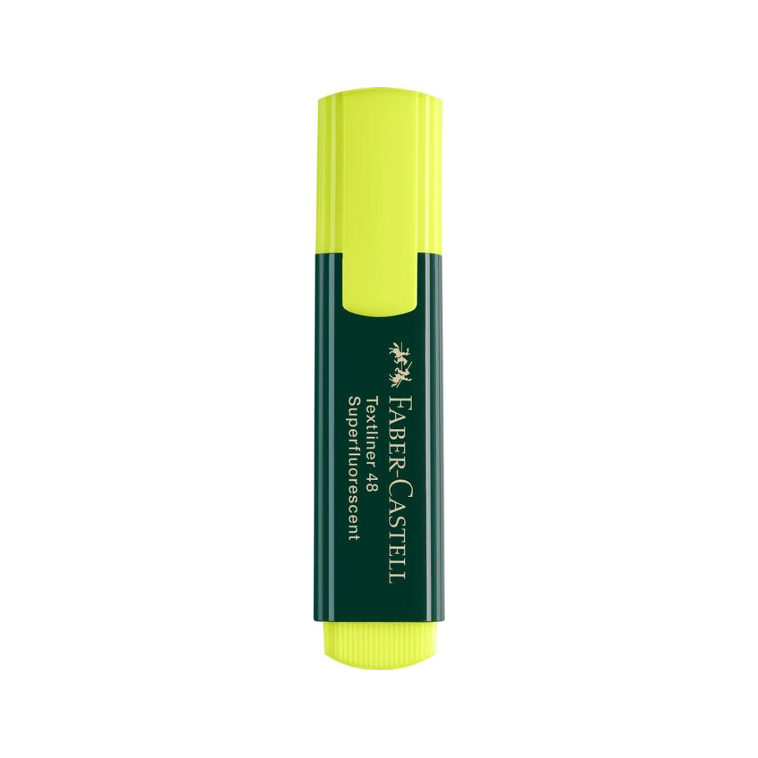 Faber Castell Highlighter TEXTLINER YELLOW 154807 10PC