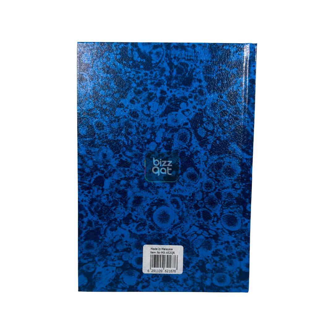 Maxi Register Book MAXIA52QR:  Product Name: Maxi Register Book MAXIA52QR  Brand: Maxi  Model Number: MAXIA52QR  Type: Register Book  Size: A5 size (148 x 210mm)  Pages: 96 sheets  Cover Material: Hard cover  Cover Color: Blue  Paper Color: White  Paper Type: Ruled