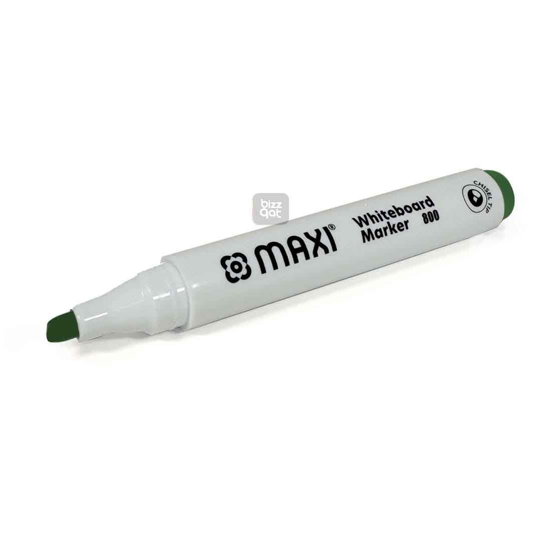 Maxi White Board Marker Green Chisel MX-800G10