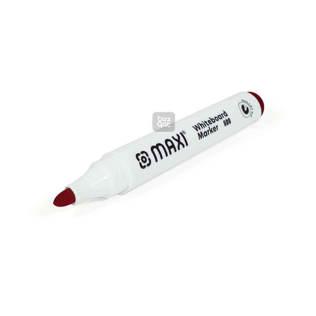 MAXI Whiteboard Marker Red MX-600R10:  Product name: MAXI Whiteboard Marker Red MX-600R10 Bullet tip for creating thin lines Ink color: Red