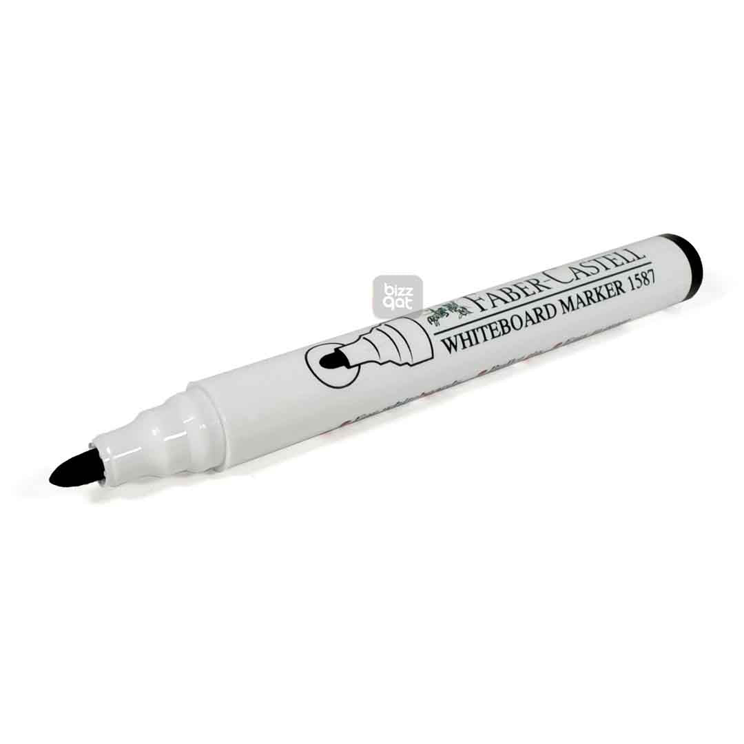 Faber C White Board Marker Black Bullet FCL1587BL