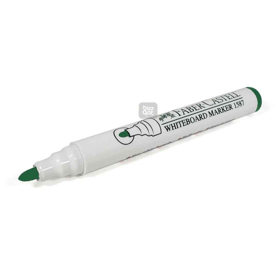 Faber C White Board Marker Green Bullet FCL1587G