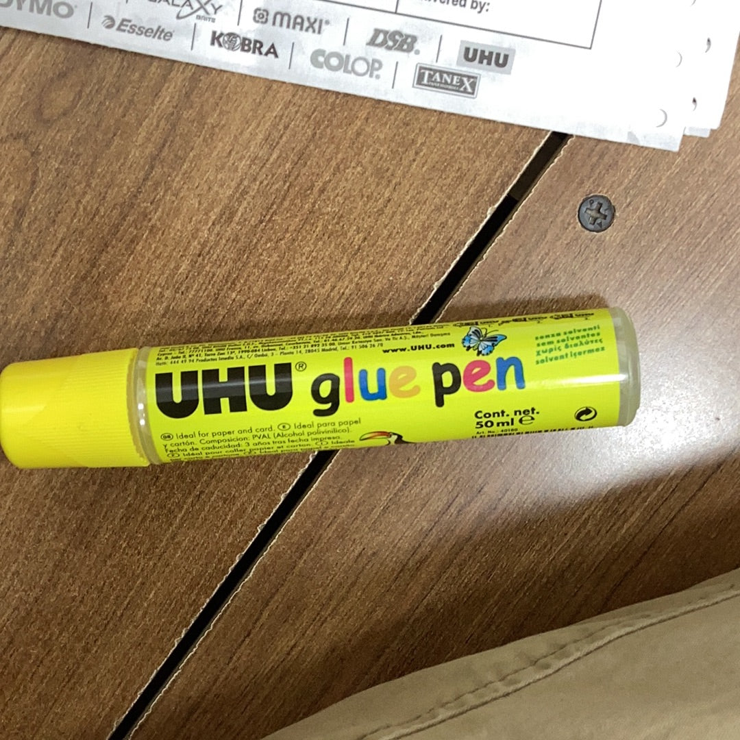 UHU GLUE PEN 50ML BTS (ART NO: 40180) 36 P/C Adhesive