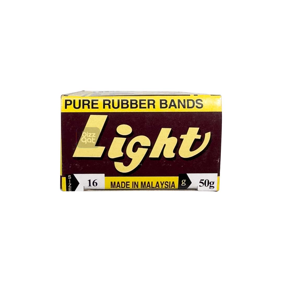 Brand: LIGHT Type: Rubber bands Quantity: 64/50G Material: Rubber